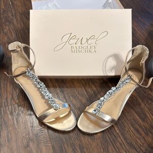 Badgley Mischka Jewel Women's Sandals - Gold